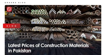 Latest Prices of Construction Materials in Pakistan