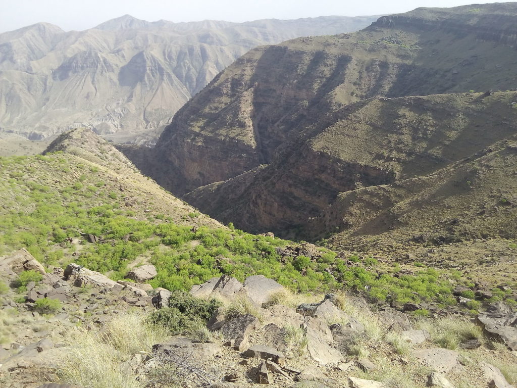 view of Sulaiman range from Fort Munro