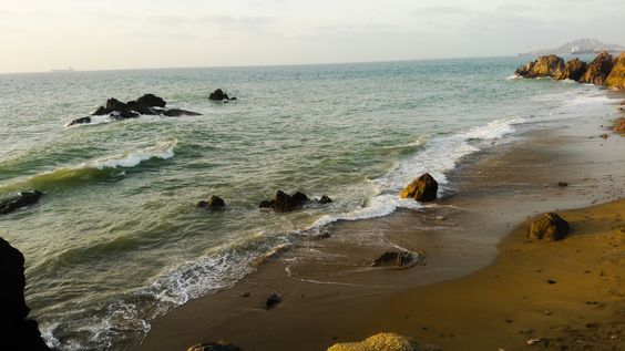 Gaddani Beach in Balochistan