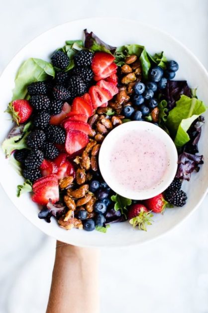 Berries are a source of antioxidants. 