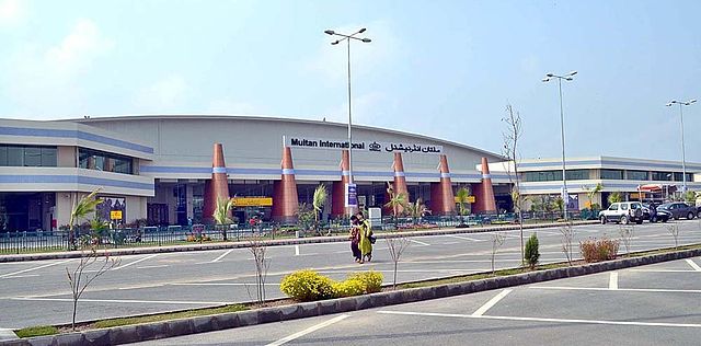 Terminal building of the Multan International Airport