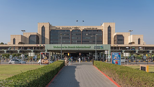  Front shot of Jinnah International Airport