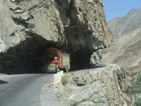 Karakoram Highway is one of the most dangerous roads in the world.