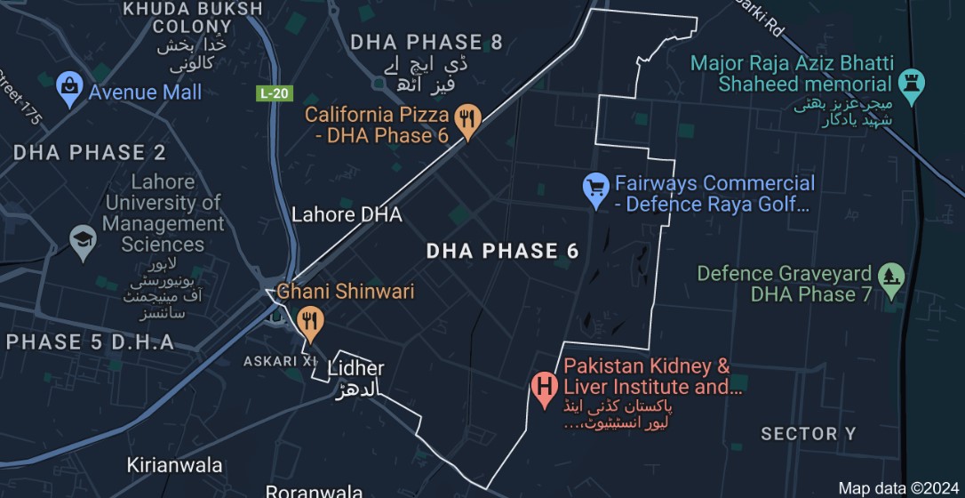 DHA Phase 6 Lahore