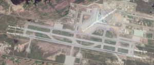 Overhead shot of Islamabad Airport