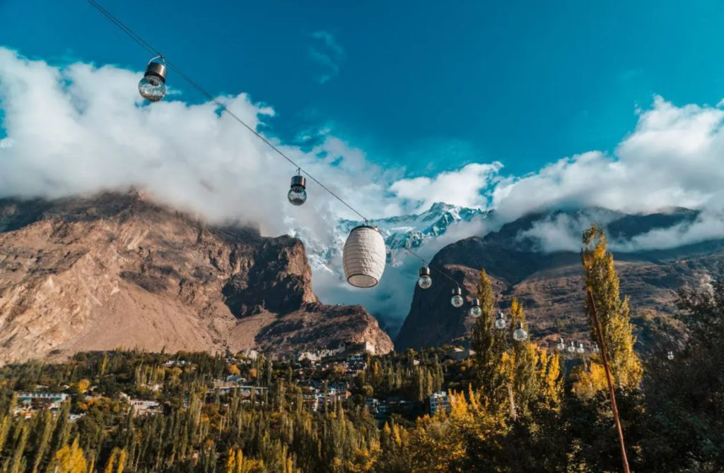 Clouds over Karimabad Pakistan