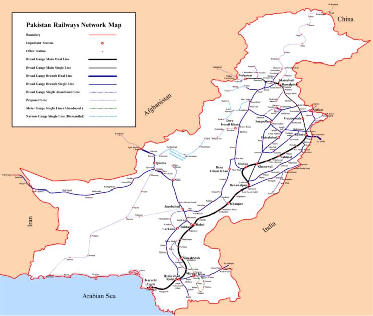 Map of ML1, an example of mega construction projects