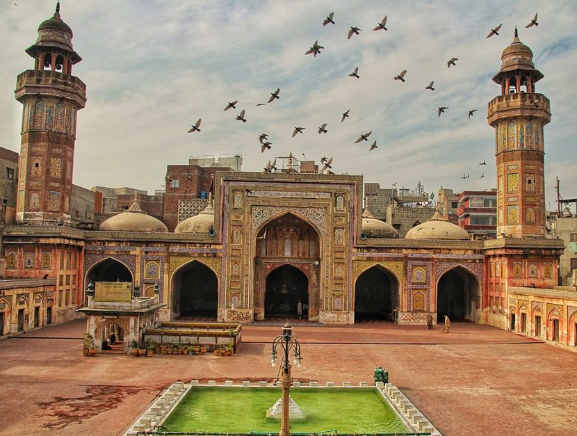 Courtyard of Wazir Khan Mosque