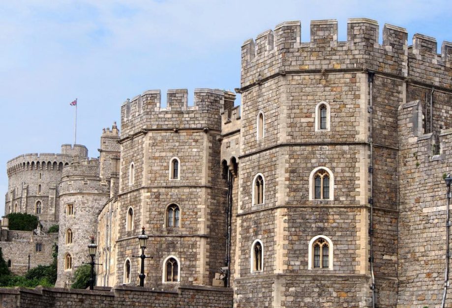 Embattled parapet walls are common throughout Europe.