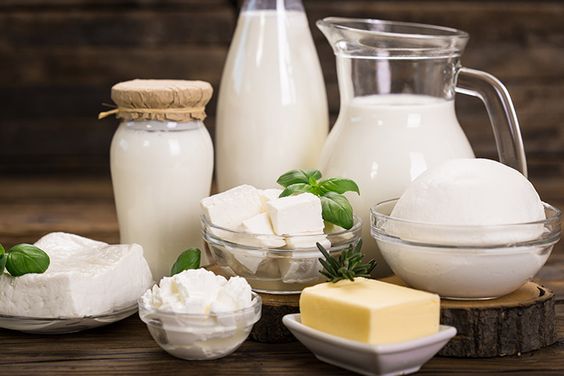 Dairy products are packed with calcium and good fats