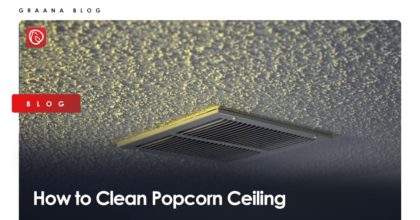 How to Clean Popcorn Ceiling
