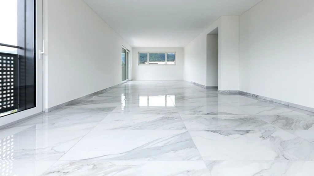 A Polished Marble Floor