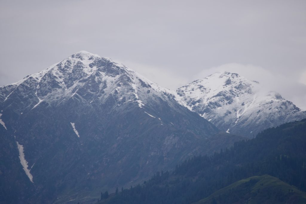 A Majestic View of Shogran Valley in Winters