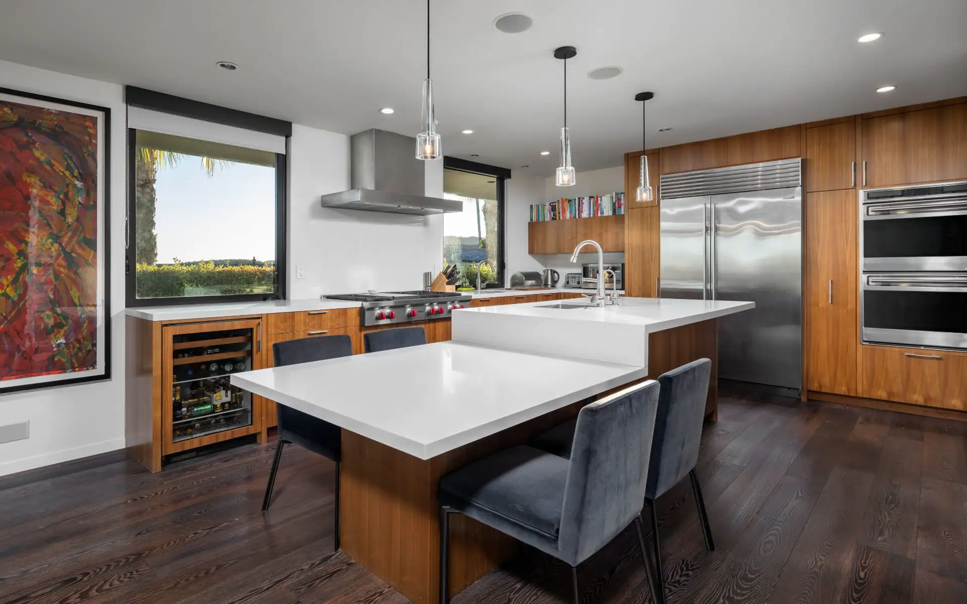 Elon Musk's kitchen in Los Angeles mansion