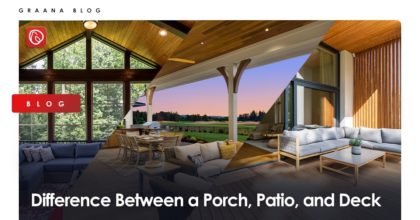 Difference Between a Porch, Patio, and Deck