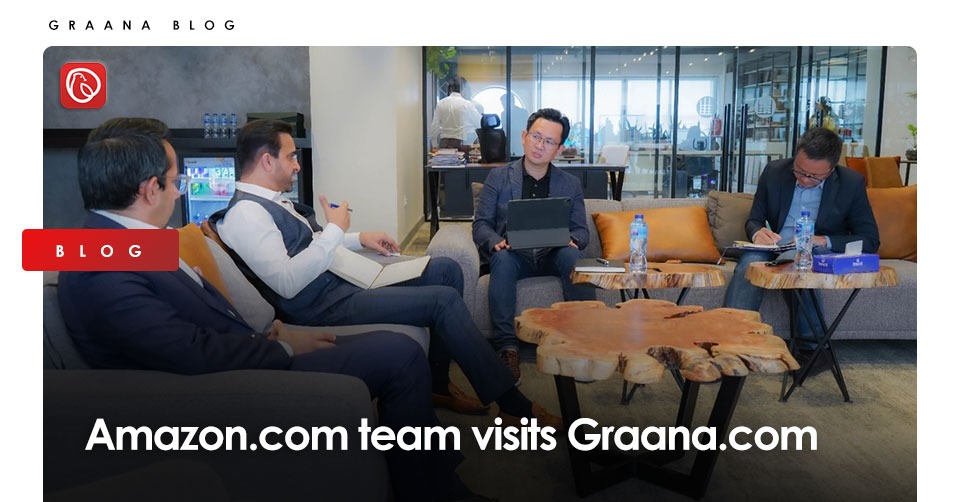 Amazon.com team visits Graana.com