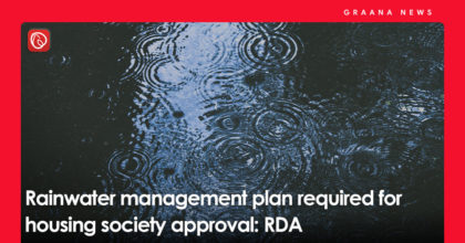 Rainwater management plan required for housing society approval: RDA