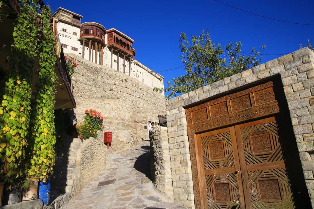 Altit Fort located at Karimabad Hunza district GB Pakistan