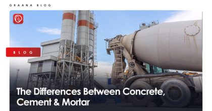 The Differences Between Concrete, Cement & Mortar