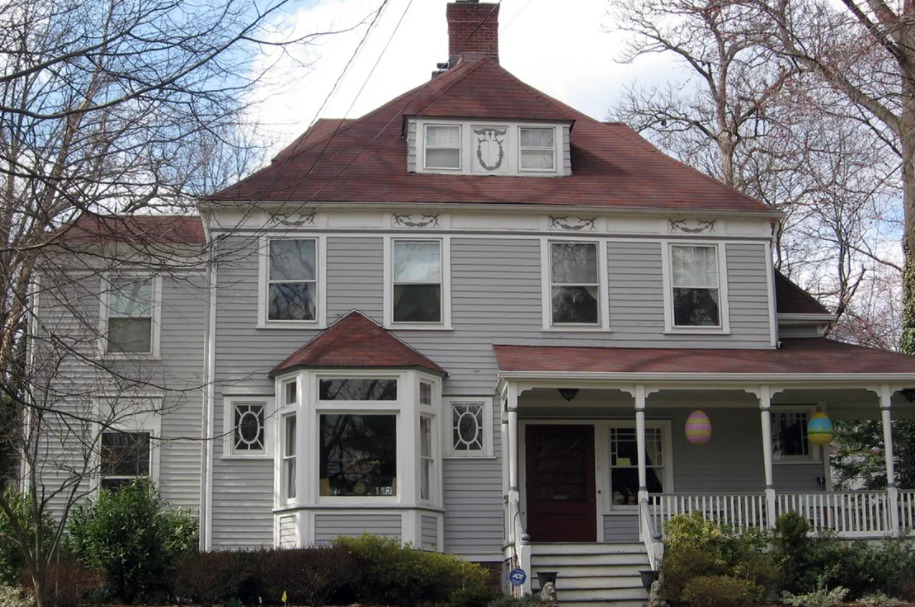 A house with great curb appeal as an example of high resale value property