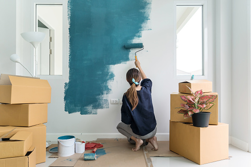 A fresh DIY paint can offer positive ROI for your home.