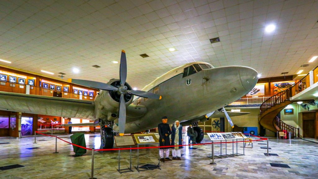 The PAF museum features fight jets and aircrafts.