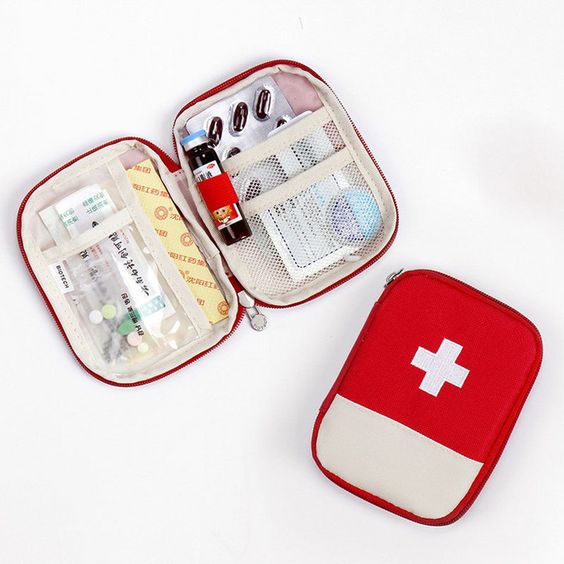 portable first aid box to keep for medical emergencies in car