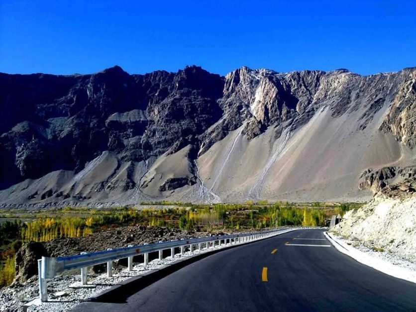 Road to Hunza Valley for Road Trip in Pakistan