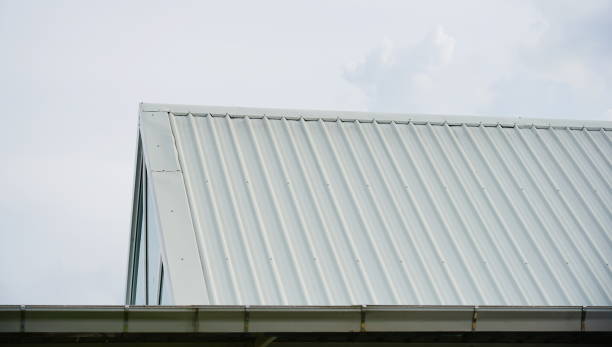 چھت پر نصب نالی دار شیٹ