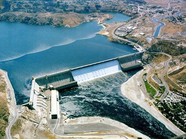 picture of Basha Dam, which is under construction in Pakistan