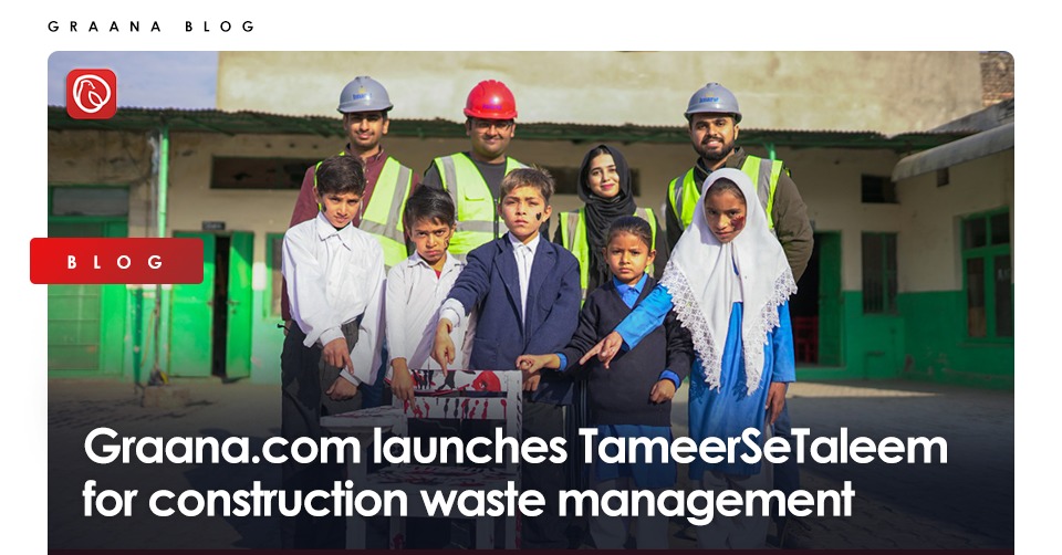 Tameer Se Taleem - Connecting construction with education through chairs