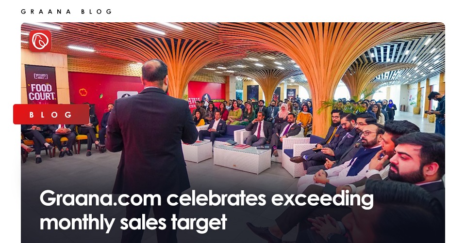 Graana.com celebrates exceeding monthly sales target