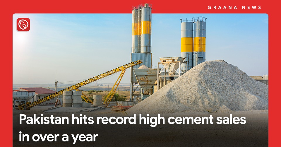 Pakistan hits record high cement sales in over a year. For more information, visit Graana News.