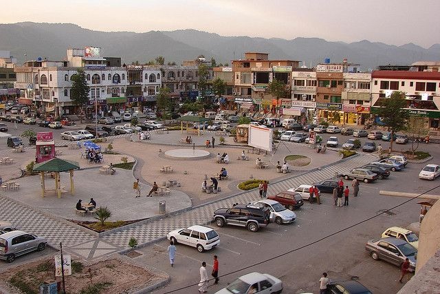 An image of a markaz in Islamabad