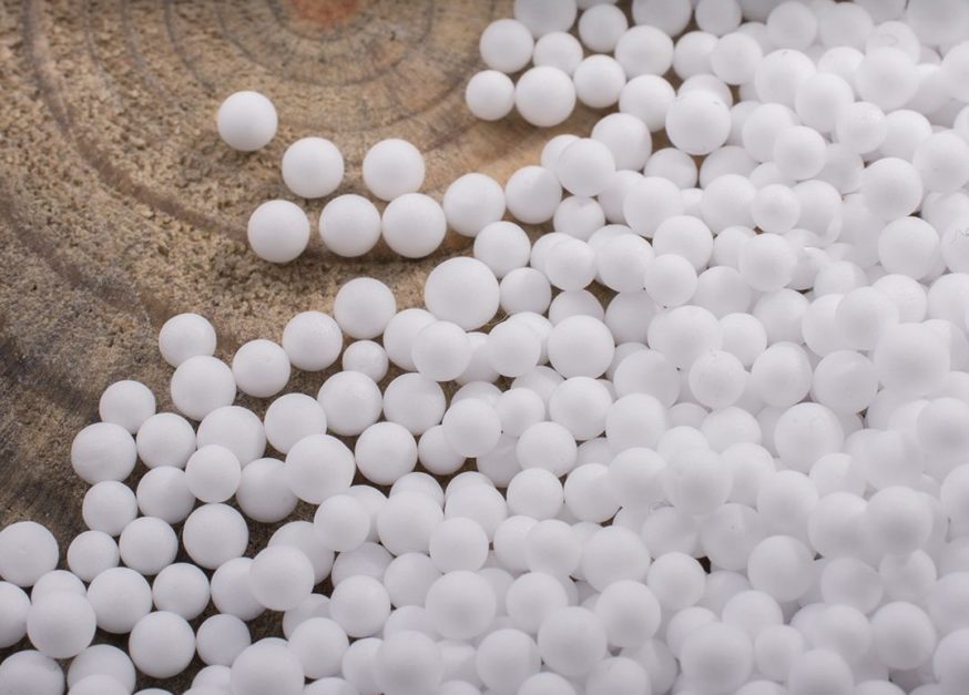 beads of Polystyrene Aggregate