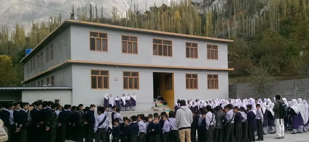 Uswa Public School & College Ganish Hunza offers a well-rounded academic environment and imparts quality education.