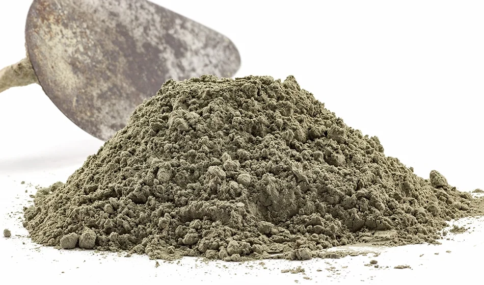 a pile of Calcium aluminate cement