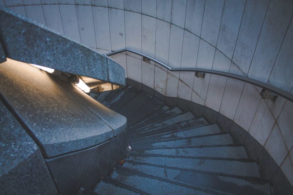 During rush hour, there may be many people in the elevators, especially if the building only has a few.