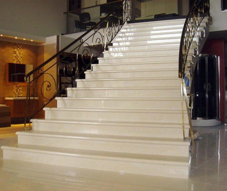 marble staircase