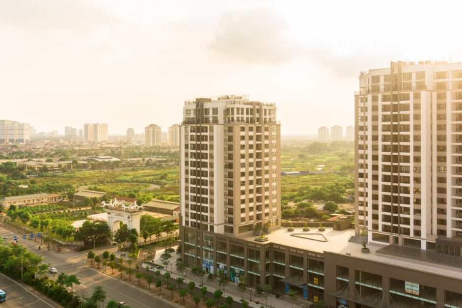 The construction of high rise apartment buildings is currently underway in all three of Pakistan's major cities,