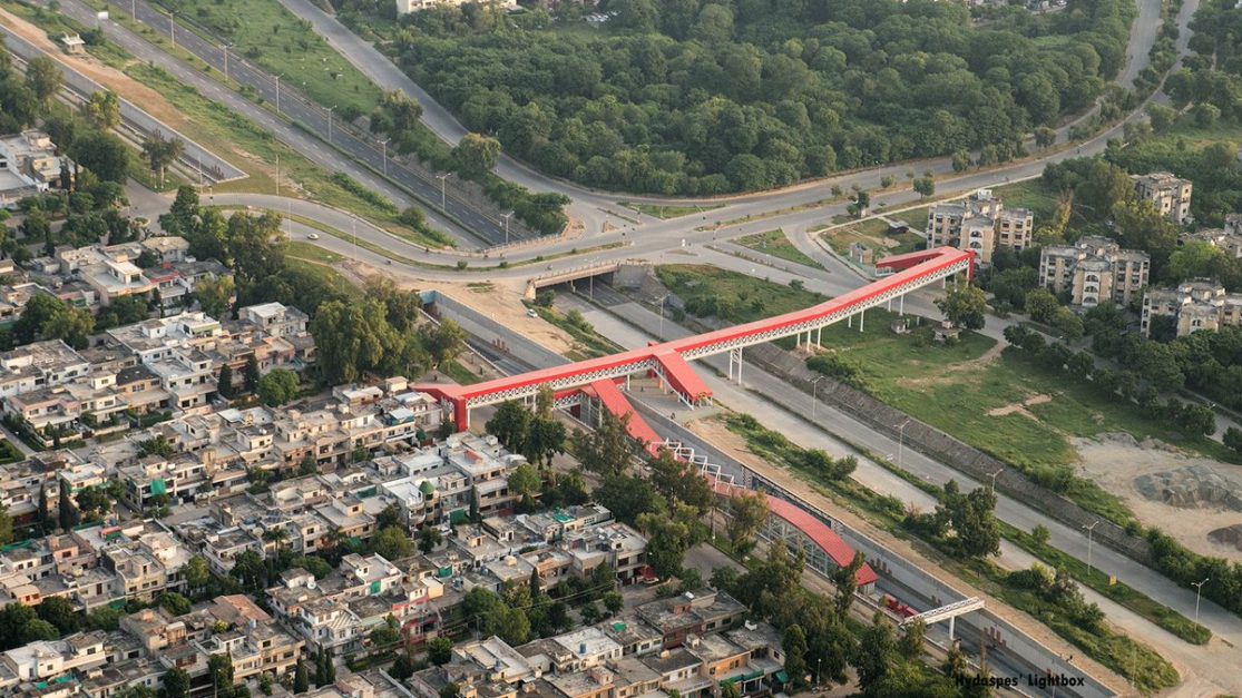 an overview of metro bus station