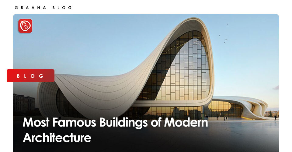 most famous buildings of modern architecture