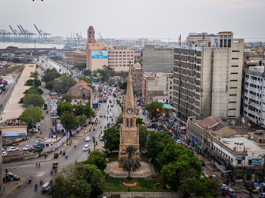 clock tower is saddar karachi