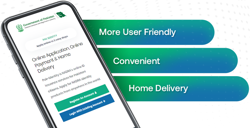 Steps for Online Registration of CNIC in Pakistan