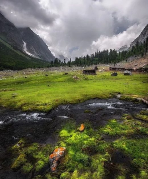 Before the storm at Kumrat Valley, Pakistan