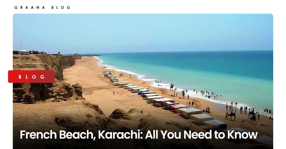 Pictu showing French Beach, Karachi