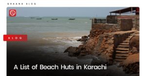 Beach Huts in Karachi