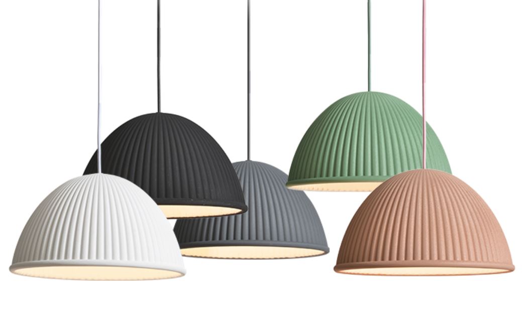 Pendant Lights in 5 different colours