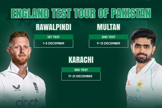 Pakistan vs. England Schedule 
