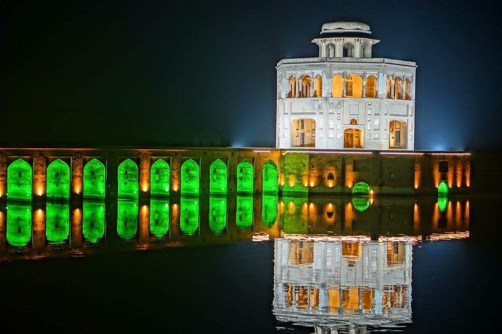 Beautiful sight of Hiran Minar